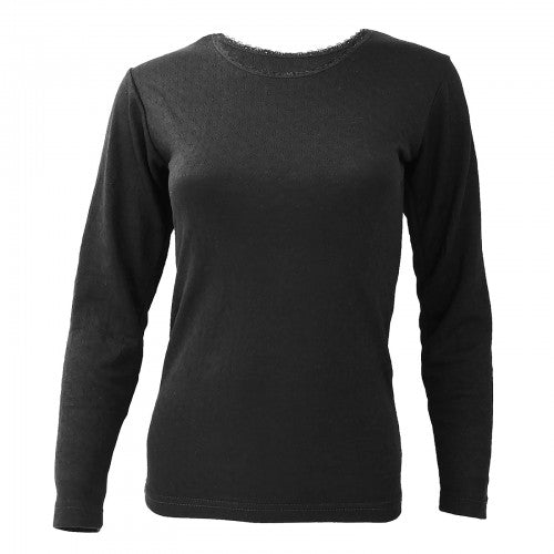 floso FLOSO Ladies/Womens Thermal Underwear Long Sleeve T-Shirt (Viscose Premium Range)