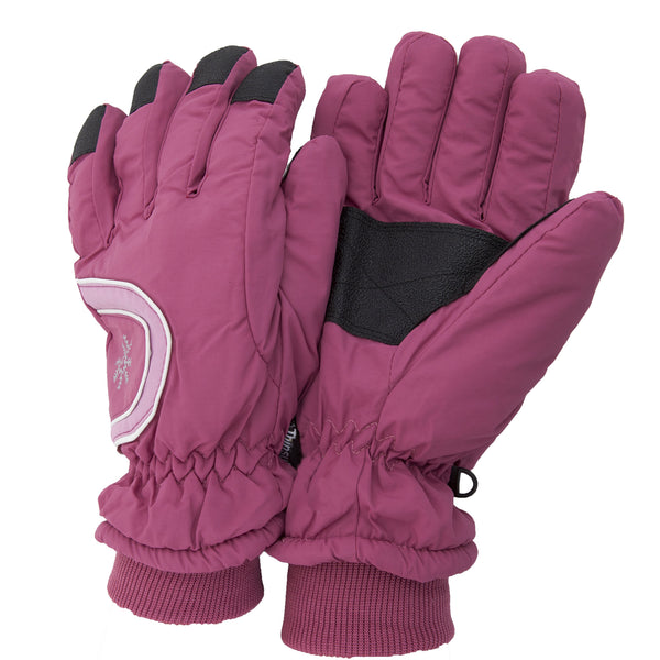 Floso Floso Ladies/Womens Thinsulate Extra Warm Thermal Padded Winter/Ski Gloves With Palm Grip (3M 40g)