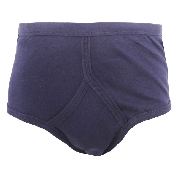 Floso FLOSO Mens 100% Cotton Interlock Y-Front Underwear (Pack Of 4)