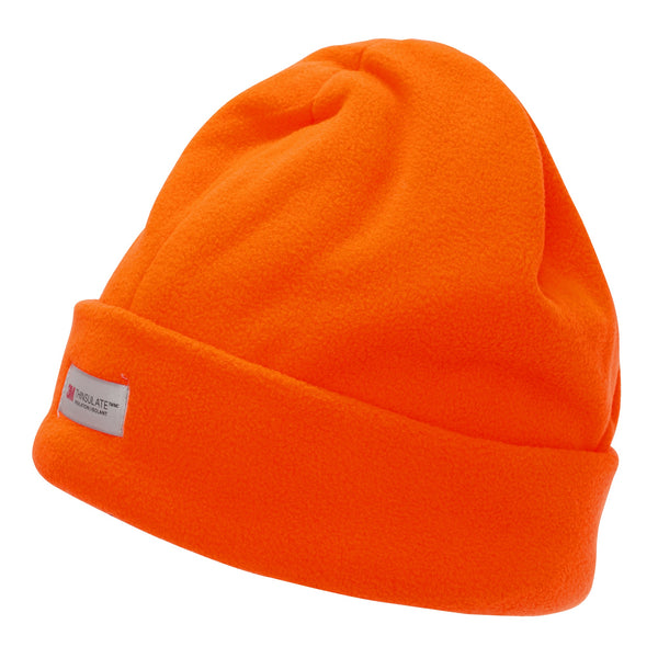 Floso FLOSO Mens Hi Vis Thinsulate Thermal Fleece Winter Beanie Hat (3M 40g)