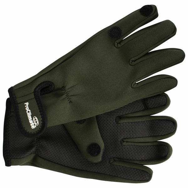 Floso Floso Mens Neoprene Fishing Gloves (Lightweight Waterproof)