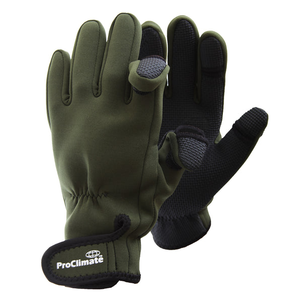 floso Floso Mens Neoprene Fishing Gloves (Lightweight Waterproof)