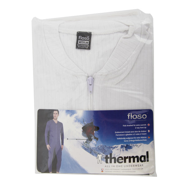 Floso FLOSO Mens Thermal Underwear All In One Union Suit