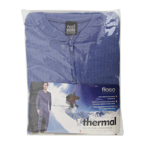 Floso FLOSO Mens Thermal Underwear All In One Union Suit