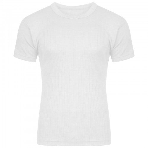 floso FLOSO Mens Thermal Underwear Short Sleeve T-Shirt Vest Top (Standard Range)