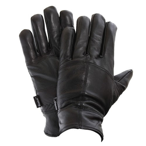 floso FLOSO Mens Thinsulate Lined Genuine Leather Gloves (3M 40g)