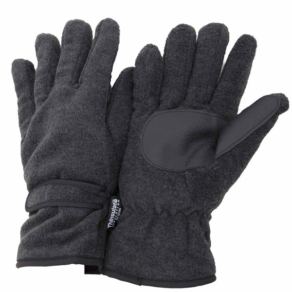 Floso FLOSO Mens Thinsulate Thermal Fleece Gloves With Palm Grip (3M 40g)