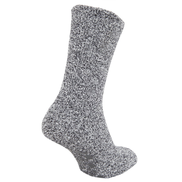 Floso FLOSO Mens Warm Slipper Socks With Rubber Non Slip Grip