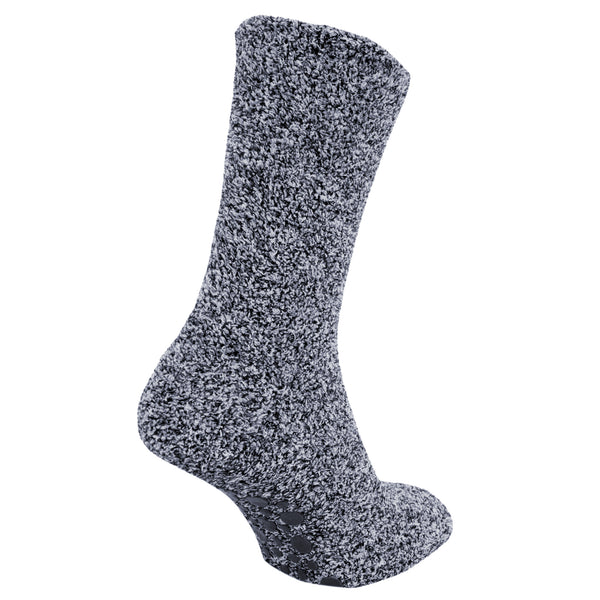 Floso FLOSO Mens Warm Slipper Socks With Rubber Non Slip Grip