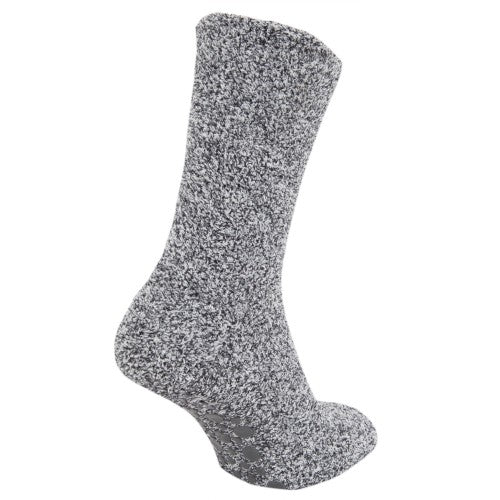 floso FLOSO Mens Warm Slipper Socks With Rubber Non Slip Grip