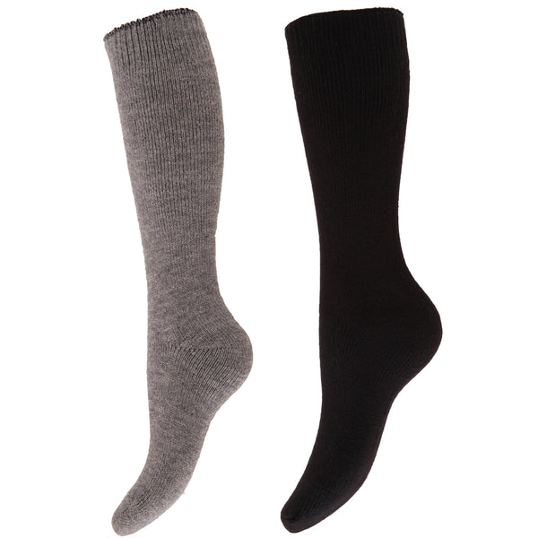 Floso Floso Womens/Ladies Thermal Winter Wellington/Welly Boot Socks (2 Pairs)