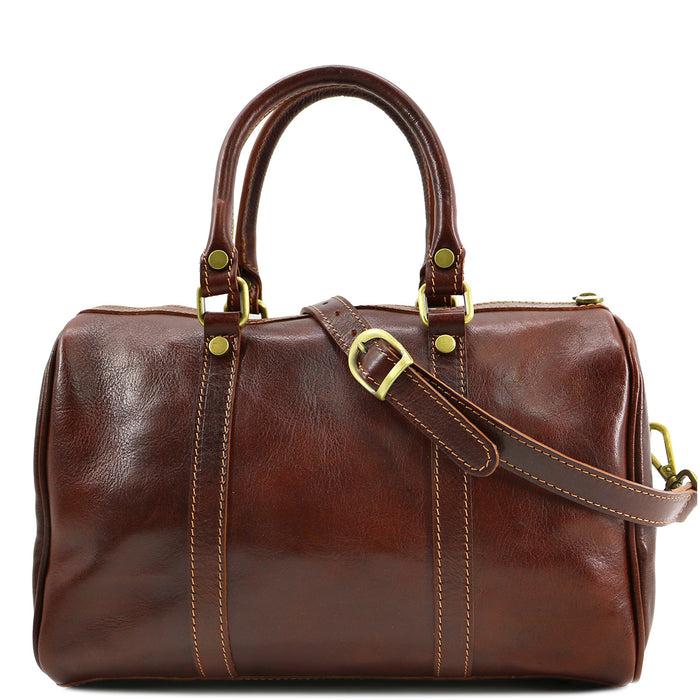 floto Boston Bag Vecchio Brown