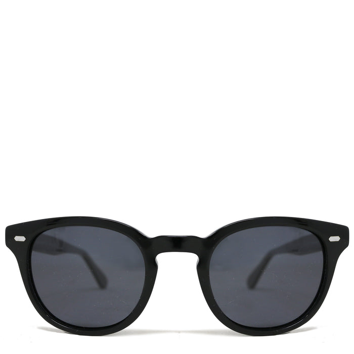 floto Camelot Round Sunglasses Black