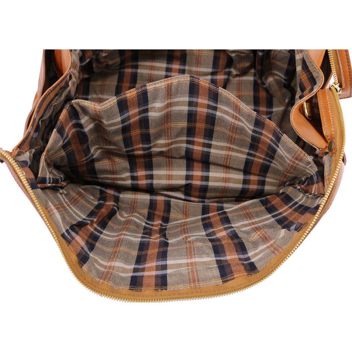 Floto Chianti Duffle Bag Tobacco Brown