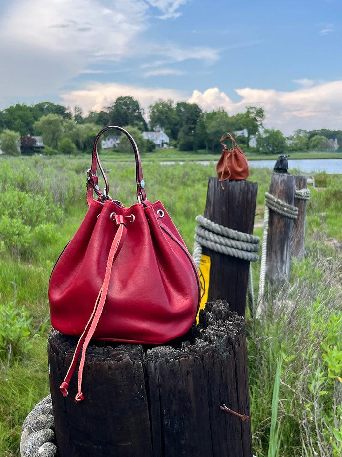 Floto Chianti Mini Bucket Tobacco Brown