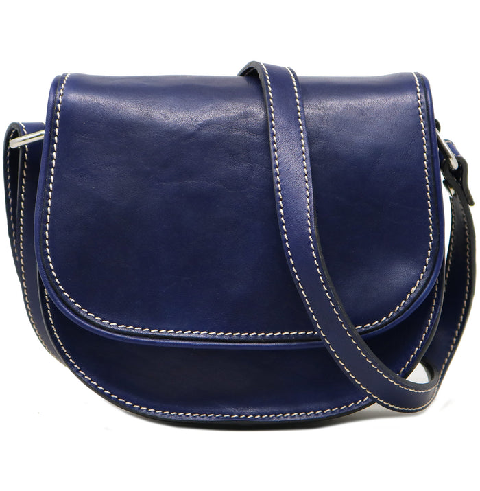 Floto Chianti Saddle Bag Tobacco Brown