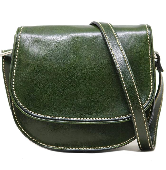 Floto Chianti Saddle Bag Tobacco Brown