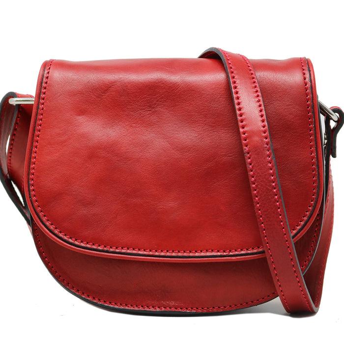 Floto Chianti Saddle Bag Tobacco Brown
