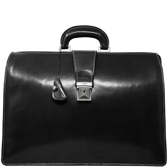 Floto Ciabatta Briefcase Tobacco Brown