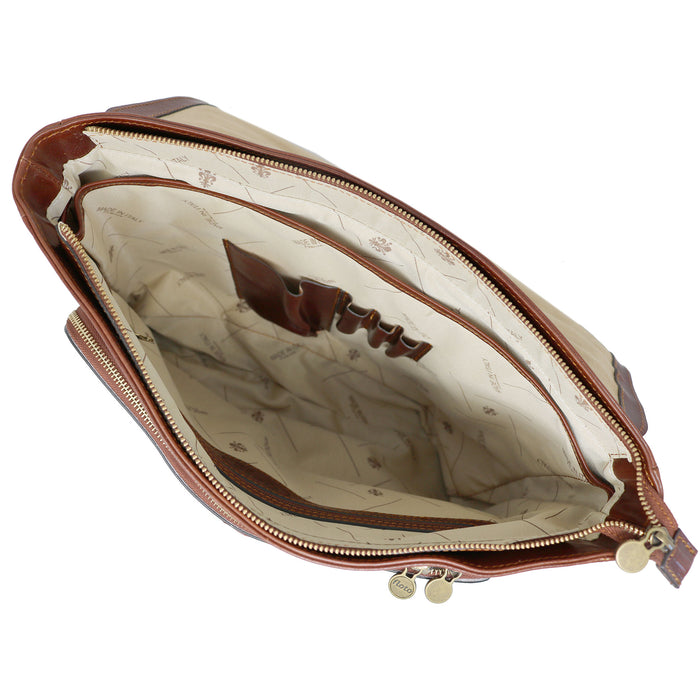Floto Corsica Laptop Bag Vecchio Brown