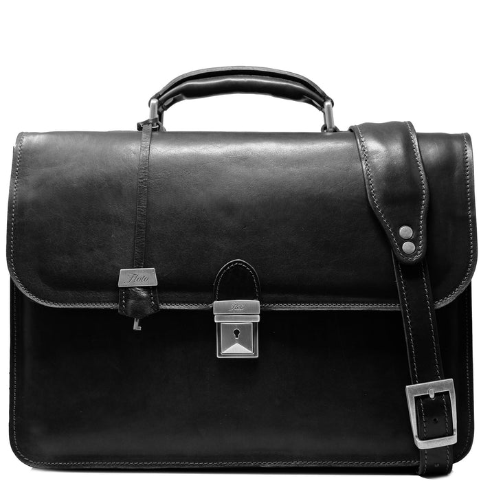 Floto Duomo Briefcase Vecchio Brown