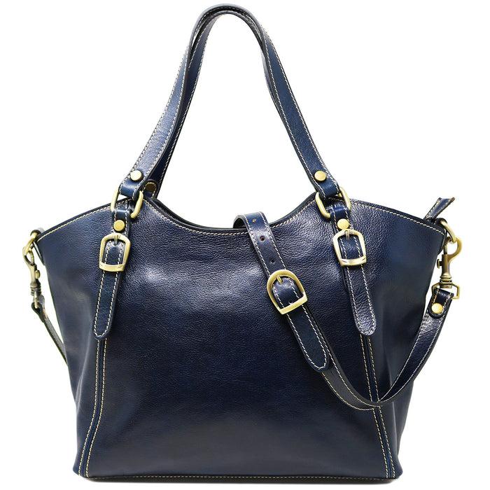 Floto Ischia Shoulder Bag Olive (Honey) Brown