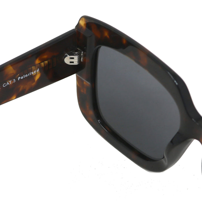Floto Jacqueline Square Sunglasses Tuscan Shell