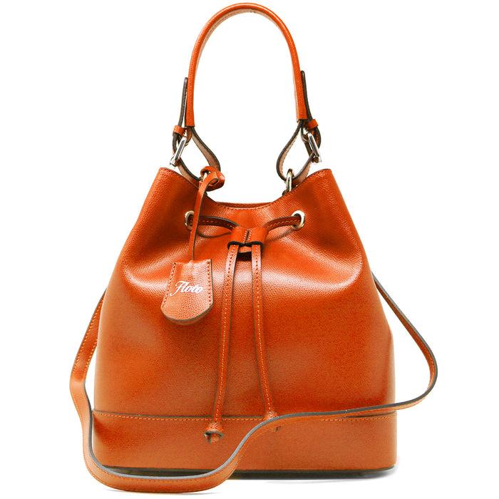 floto Milano Bucket Bag Orange