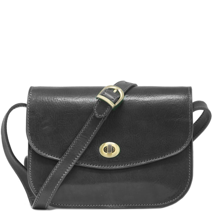 Floto Milano Crossbody Bag Olive (Honey) Brown