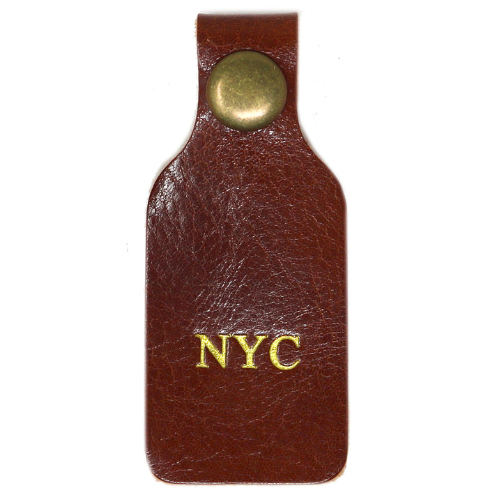 Floto Monogram Tag Vecchio Brown