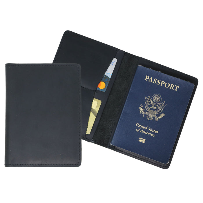 Floto Passport Wallet Dark Brown