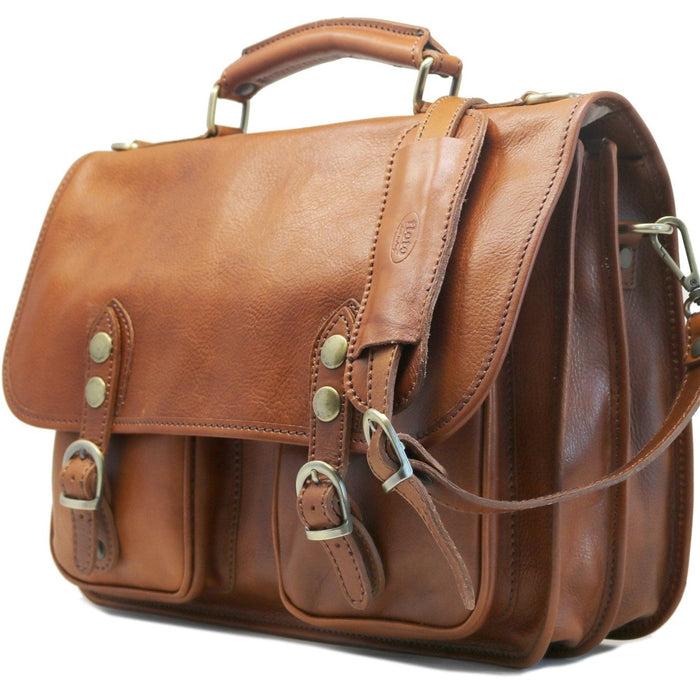 Floto Poste Messenger Tobacco Brown
