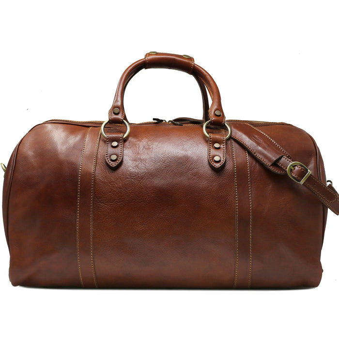 Floto Roma Cabin Bag Saddle Brown