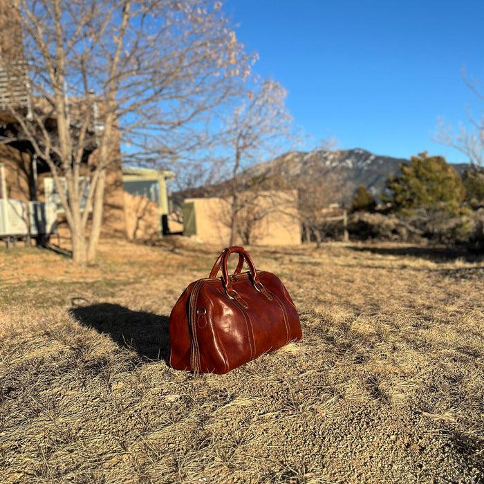 Floto Roma Cabin Bag Saddle Brown