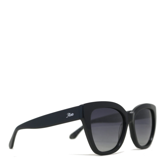 Floto Sophia Cateye Sunglasses Black