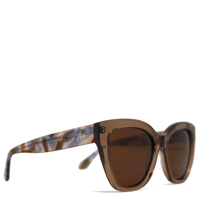 Floto Sophia Cateye Sunglasses Rosé Amaretto