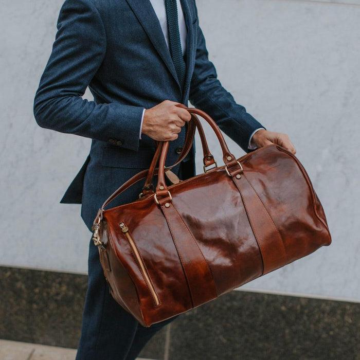 floto Super Tuscan Bag 1° Vecchio Brown