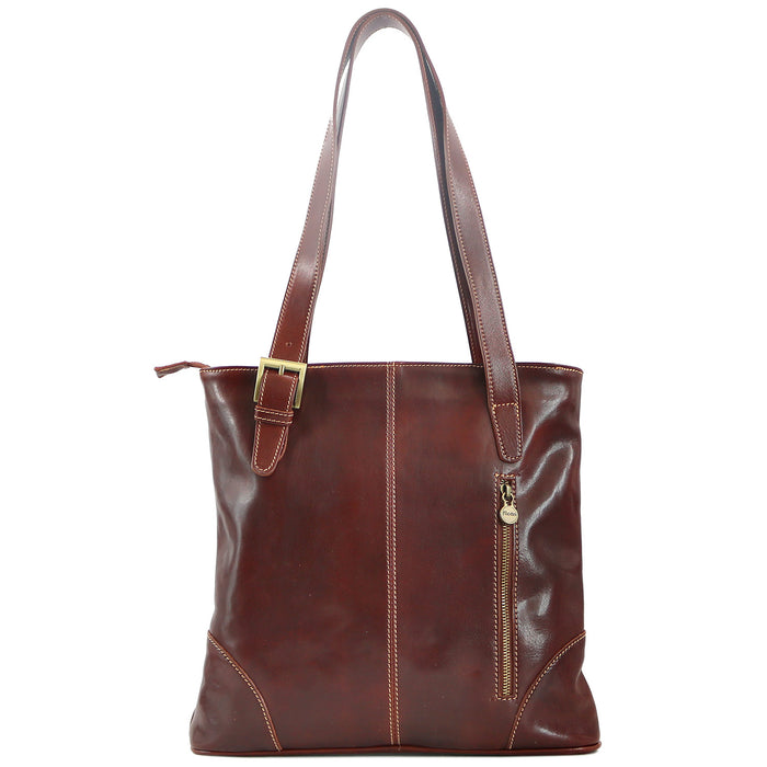 Floto Tavoli Shoulder Bag Tuscan Red