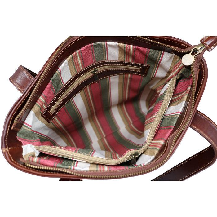 Floto Tavoli Shoulder Bag Tuscan Red