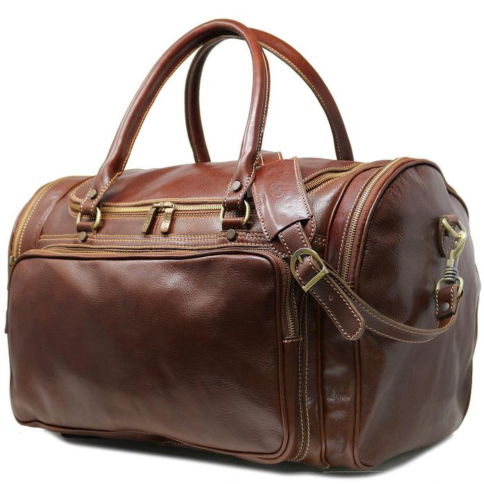 floto Torino Duffle Vecchio Brown