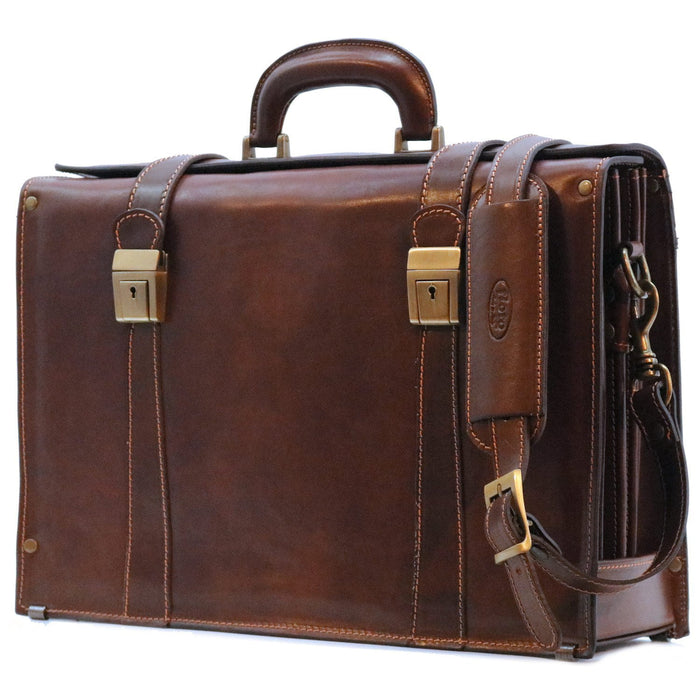 floto Trastevere Brief Vecchio Brown