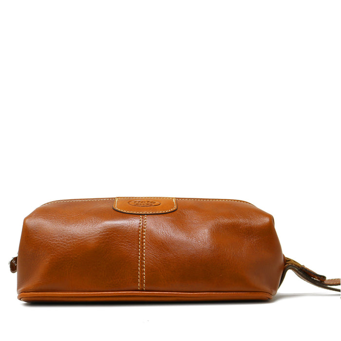 Floto Venezia Dopp Kit Vecchio Brown