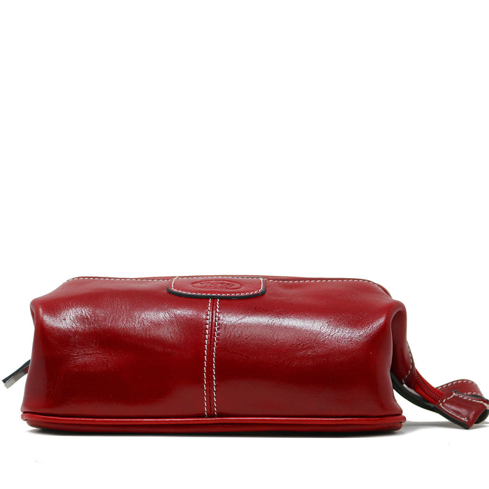 Floto Venezia Dopp Kit Vecchio Brown