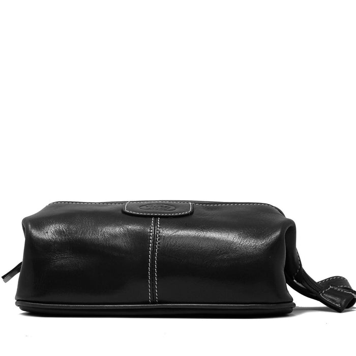Floto Venezia Dopp Kit Vecchio Brown