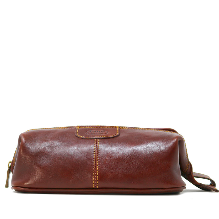 floto Venezia Dopp Kit Vecchio Brown