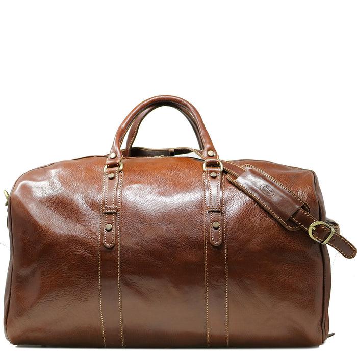 Floto Venezia Grande Duffle Bag Vecchio Brown