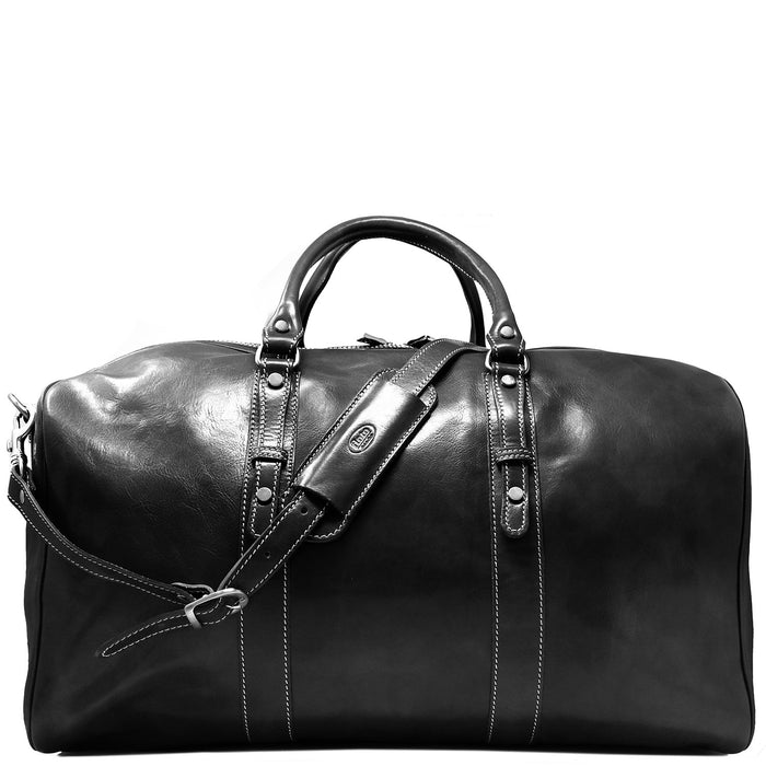 Floto Venezia Grande Duffle Bag Vecchio Brown