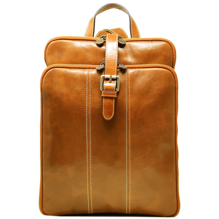 floto Venezia Knapsack Olive (Honey) Brown