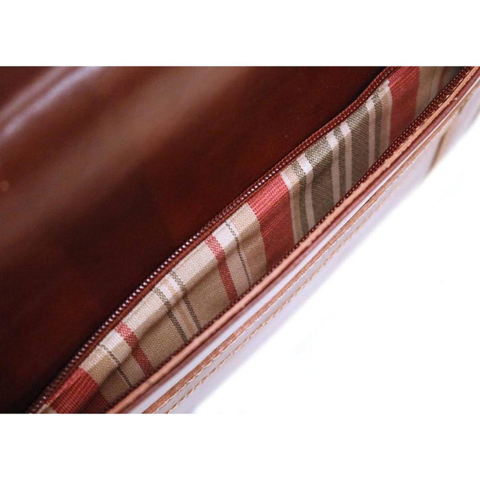 Floto Venezia Laptop Brief Vecchio Brown