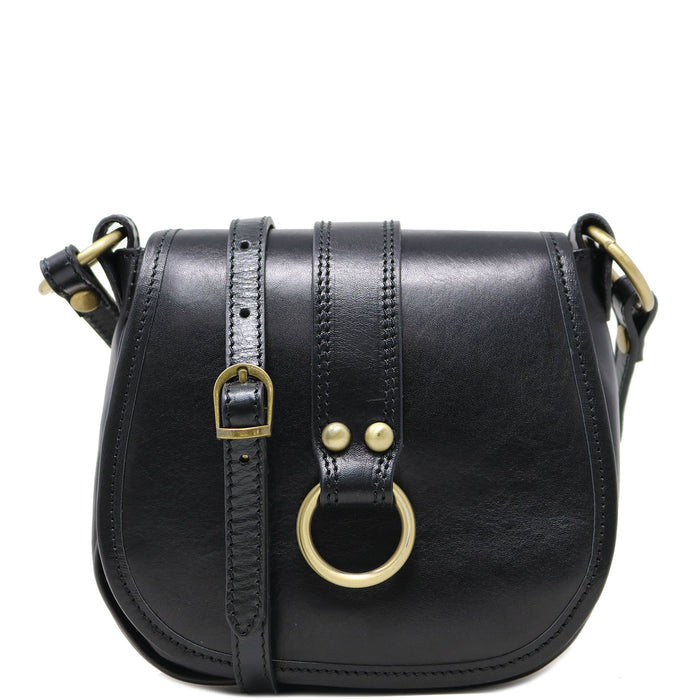 floto Venezia Saddle Bag Black